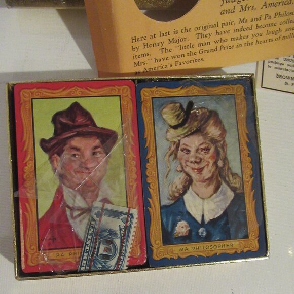Promotional playing cards, America's Favorites by Major, Vintage, mid 1900s - Picture 5 of 11